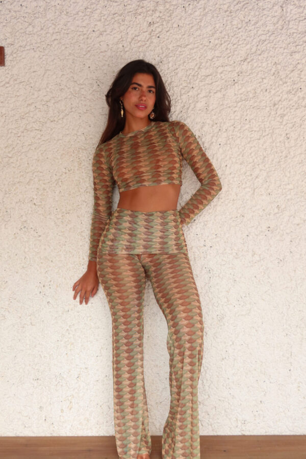 Calça Fernanda Concha Pistache