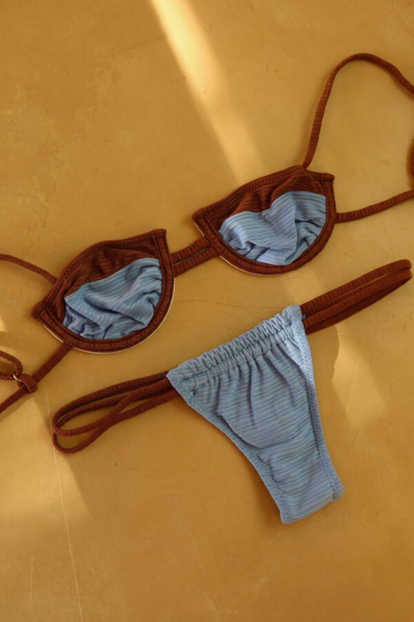 Biquíni Cacau Astra Azul